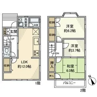 埼玉県さいたま市緑区大字大牧【一戸建】の間取り