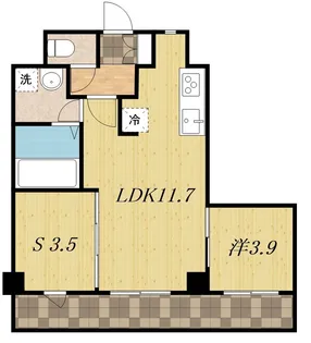 Premium長尾元町【2階】の間取り