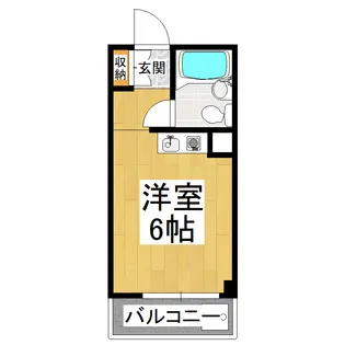 ドムス河内長野【5階】の間取り