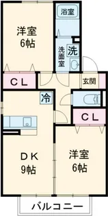 JAセピアIII【2階】の間取り
