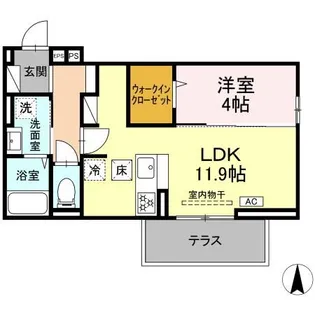 D-ROOMアプロ富士河口湖II【1階】の間取り