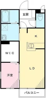 メルベーユコート B【2階】の間取り