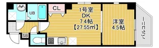 クレスト新田町【5階】の間取り