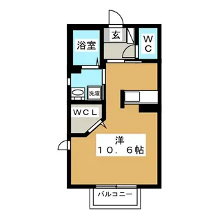 Monte Leor【2階】の間取り