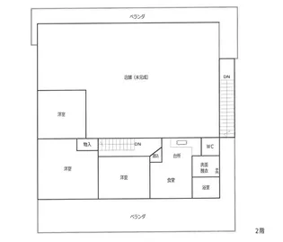 福井県丹生郡越前町大王丸【一戸建】の間取り