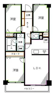 東京都杉並区西荻北1【マンション】の間取り