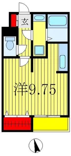 アプローズ馬橋【1階】の間取り