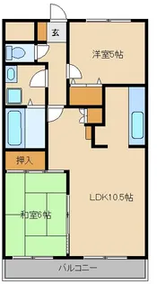 神奈川県川崎市高津区下作延2【マンション】の間取り