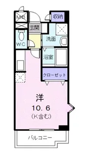 フロリーレン・セキ【3階】の間取り