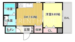 レクエルド柏田本町【2階】の間取り