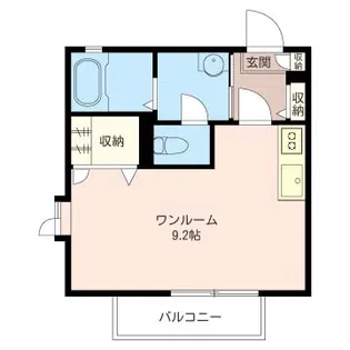 シャトルアズマD【1階】の間取り