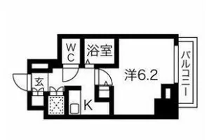 スパシエスタイル住吉【3階】の間取り
