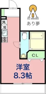 DEN大口仲町3【3階】の間取り