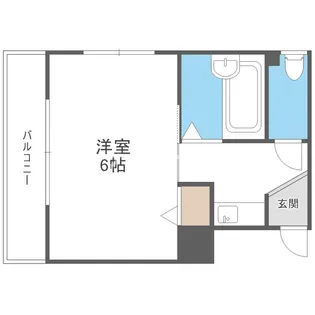 ニューパレス北加賀屋【5階】の間取り