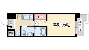 大阪府大阪市淀川区木川東4【マンション】の間取り