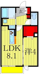 モアニおおたか【1階】の間取り