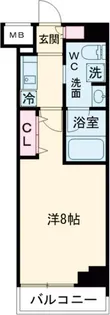 クレヴィスタ西馬込【2階】の間取り