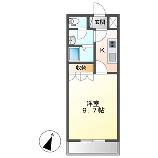 ハート・オブ・クレイドル【2階】の間取り
