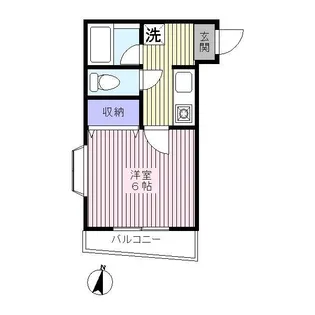 センチュリーハイツII【2階】の間取り