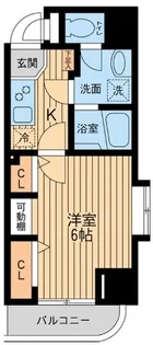 HF関内レジデンス【8階】の間取り