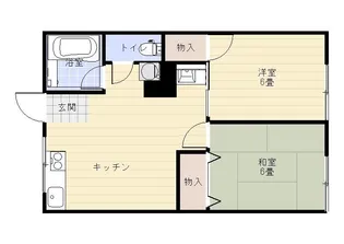 フェリス葵【1階】の間取り