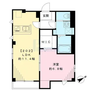 ラシーネ【2階】の間取り