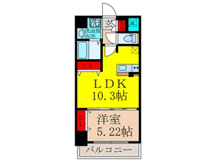 シャルマン【5階】の間取り