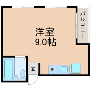 愛知県名古屋市中区新栄1【マンション】の間取り