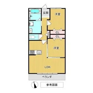 Herencia(エレンシア)【2階】の間取り