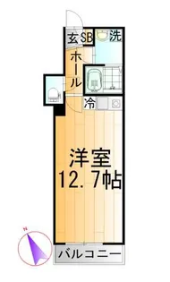 ドゥアエSHOTO【1階】の間取り