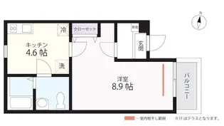 神奈川県横浜市旭区中希望が丘【アパート】の間取り