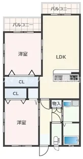 グレイシャスミユキ【3階】の間取り