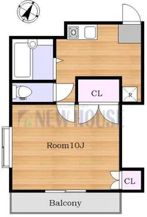 サンライズ牛込台【2階】の間取り
