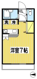 ウェルスコート参番館【1階】の間取り