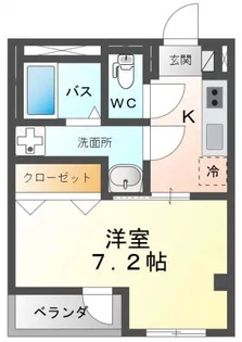 広島県広島市南区皆実町6【マンション】の間取り
