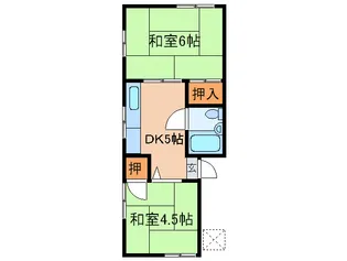 コ-ポ恵【2階】の間取り