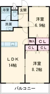 Lien D amur【3階】の間取り