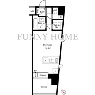 イプセ学芸大学【2階】の間取り