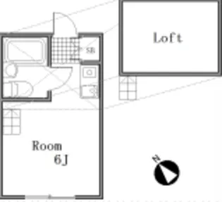グランドールジョイ【1階】の間取り