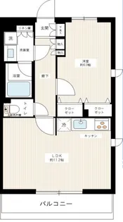 ARCOBALENO OSHIAGE EAST【3階】の間取り