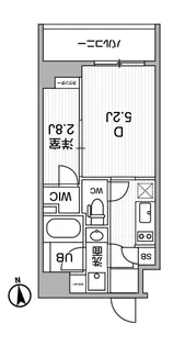 東京都豊島区南池袋2【マンション】の間取り