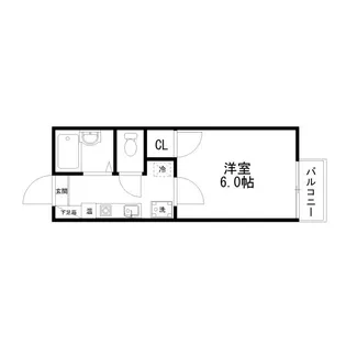 アメニティAB【2階】の間取り