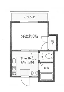 エンゼルII番館【1階】の間取り