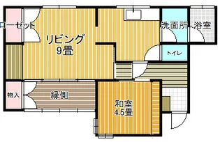グランディ下黒岩【1階】の間取り