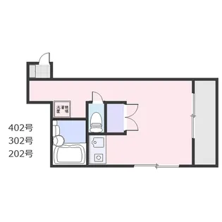 Sコモード【3階】の間取り