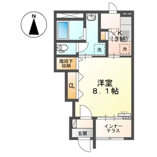 イーストゲート・スクエア【1階】の間取り