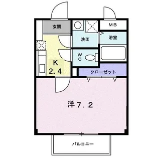 薫風館【1階】の間取り
