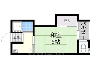 コーポ白梅【2階】の間取り