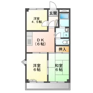 マウンティン本郷【2階】の間取り