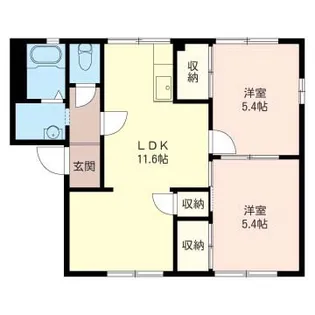 メゾンIKEDA【2階】の間取り